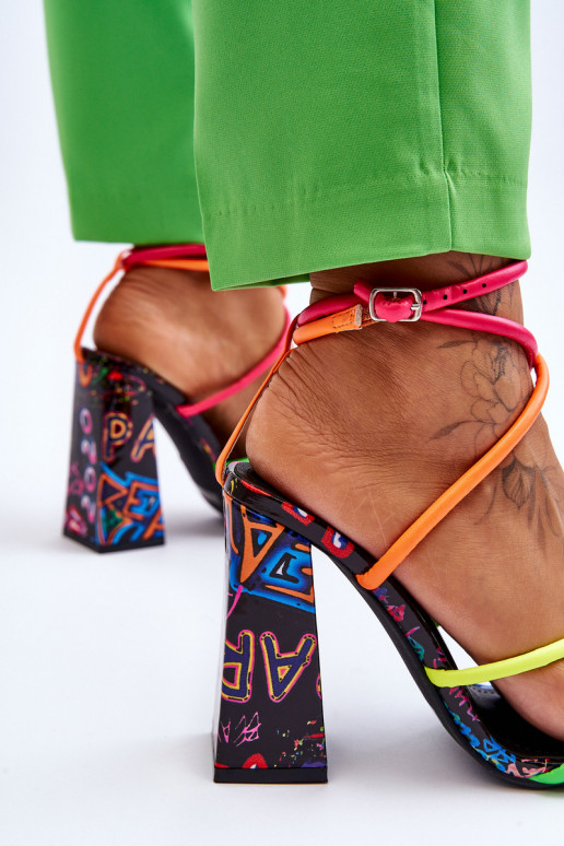  Elegantiškos aukštakulnės basutės įvairių spalvų Josette