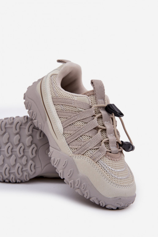  modelio batai Vaikiški su užtempiamu užsegimu dramblio kaulo spalvos Nanelita