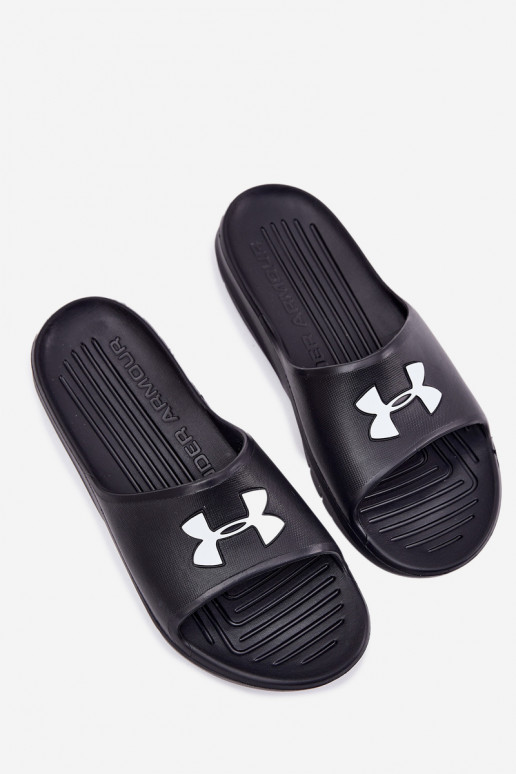 Šlepetės  Under Armour 3021286-001 Juodos spalvos Šlepetės  Under Armour 3021286-001 Juodos spalvos