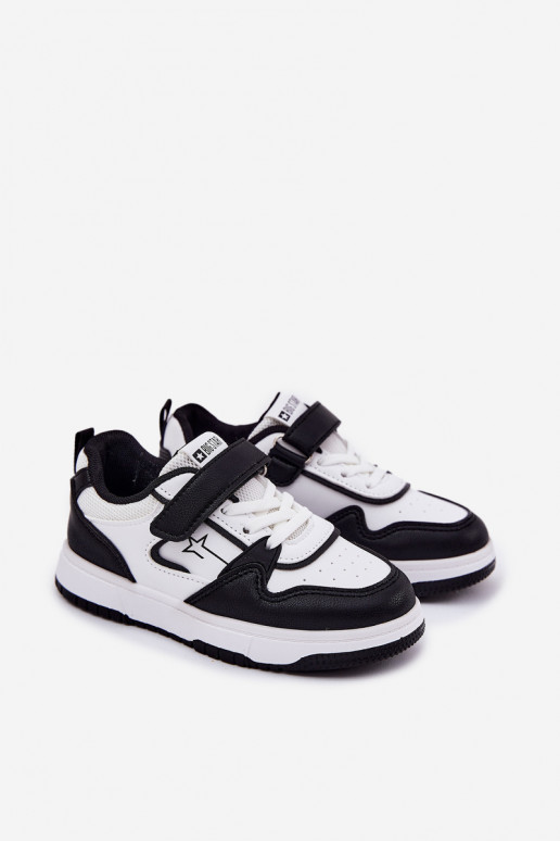   modelio batai Vaikiški Big Star RR374052 Baltos-Juodos spalvos