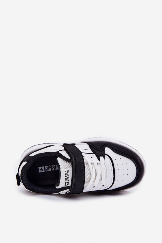   modelio batai Vaikiški Big Star RR374052 Baltos-Juodos spalvos