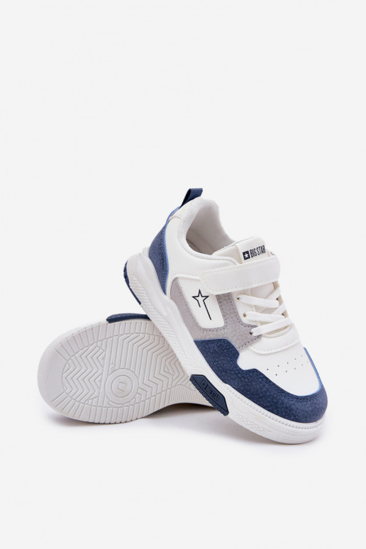   modelio batai Vaikiški Big Star RR374053 Baltos-mėlynos spalvos