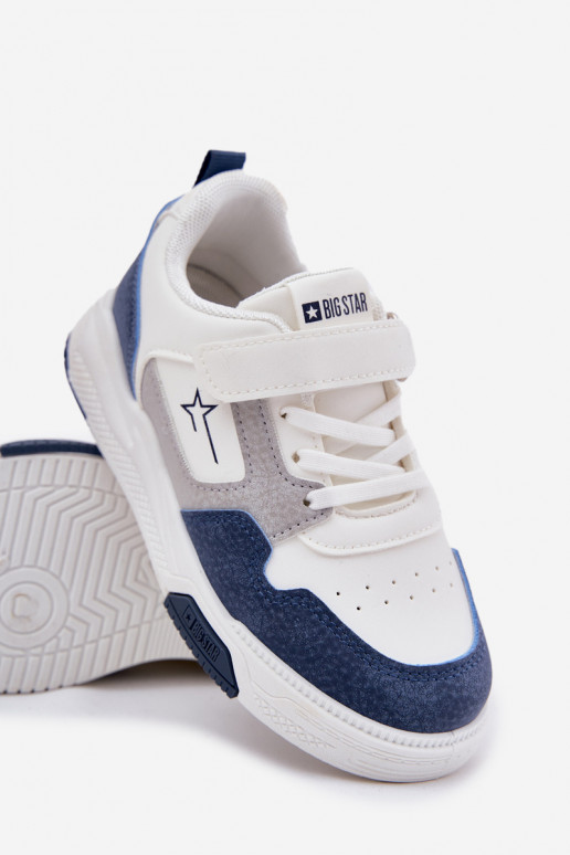   modelio batai Vaikiški Big Star RR374053 Baltos-mėlynos spalvos