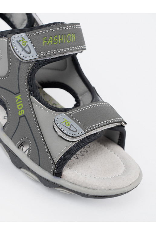 berniukų sandalai pilkos spalvos