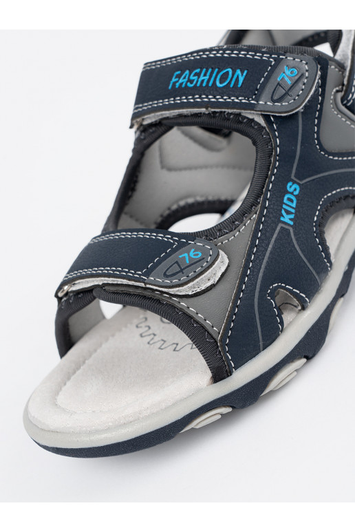 tamsiai mėlynos spalvos  sandalai