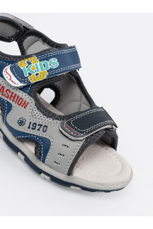 mėlynos spalvos sandalai chłopiece