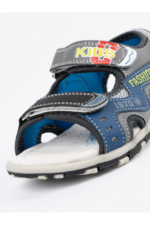 berniukų sandalai mėlynos spalvos berniukų sandalai mėlynos spalvos