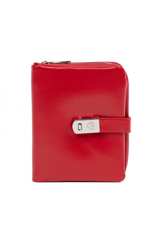 raudonos spalvos elegancki Moteriška piniginė