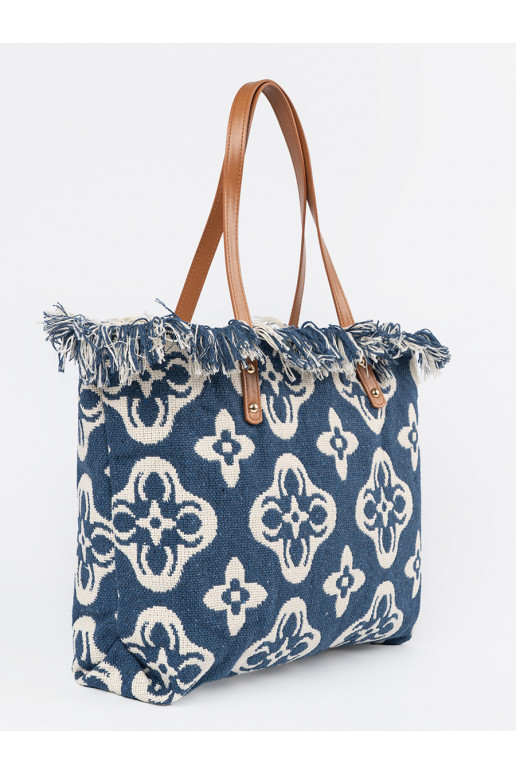 Rankinė/krepšys plażowa z frędzlami