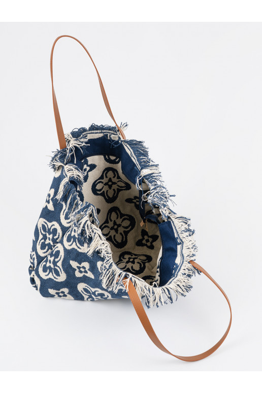 Rankinė/krepšys plażowa z frędzlami