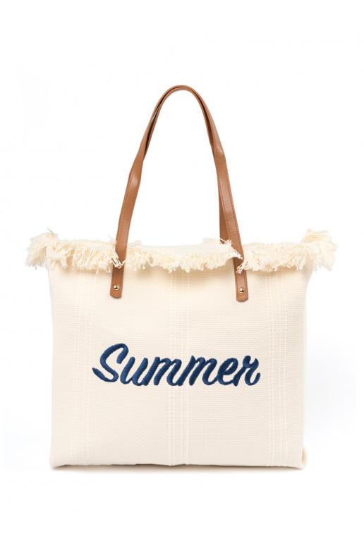 Rankinė plażowa su užrašais Summer