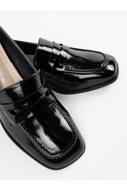 Juodos spalvos lords stiliaus batai  Juodos spalvos lords stiliaus batai