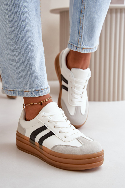 Sneakers modelio batai Moteriškas su... Sneakers modelio batai Moteriškas su...