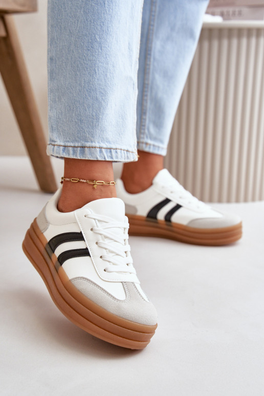 Sneakers modelio batai Moteriškas su... Sneakers modelio batai Moteriškas su...