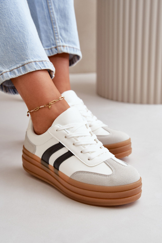 Sneakers modelio batai Moteriškas su... Sneakers modelio batai Moteriškas su...