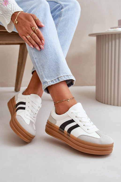 Sneakers modelio batai Moteriškas su... Sneakers modelio batai Moteriškas su...
