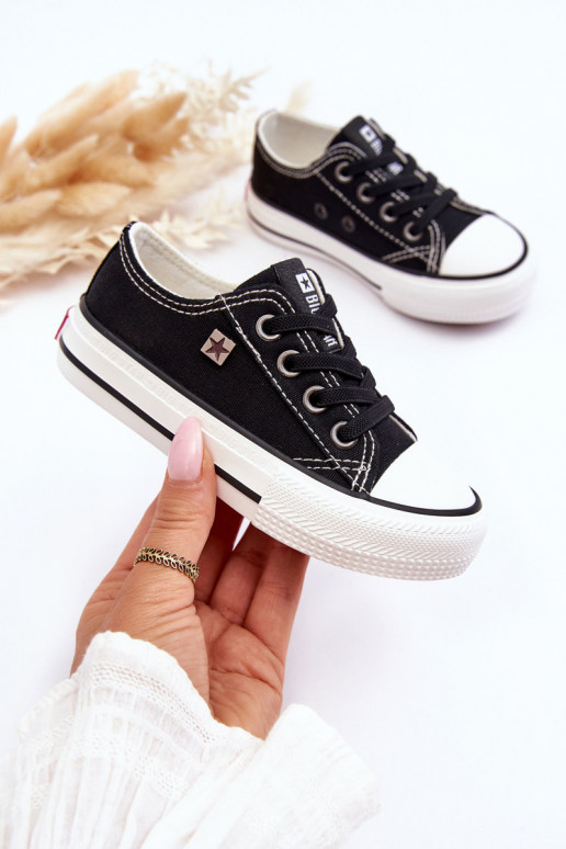 Vaikiški Klasikinio modelio laisvalaikio batai Big Star DD374163 juodos spalvos