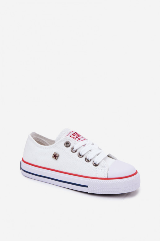 Vaikiški Klasikinio modelio laisvalaikio batai Big Star DD374160 baltos spalvos Vaikiški Klasikinio modelio laisvalaikio batai Big Star DD374160 baltos spalvos
