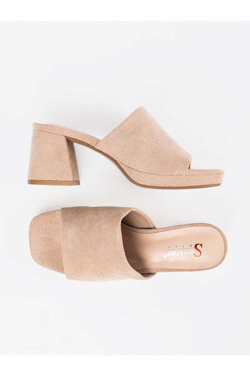 smėlio spalvos  Šlepetės   smėlio spalvos  Šlepetės