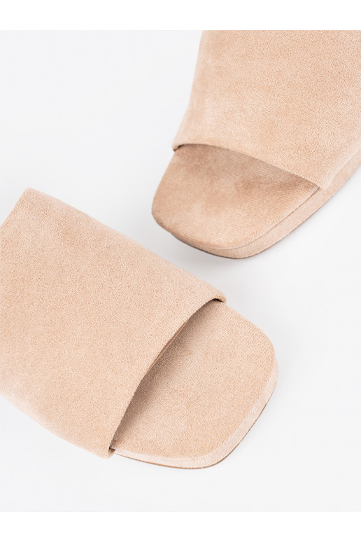 smėlio spalvos  Šlepetės   smėlio spalvos  Šlepetės