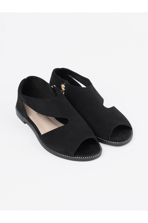 Juodos spalvos  sandalai  Juodos spalvos  sandalai