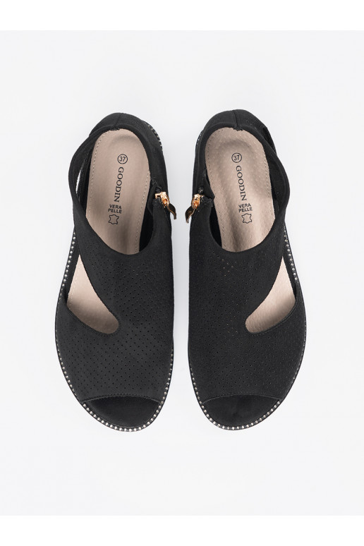 Juodos spalvos  sandalai  Juodos spalvos  sandalai