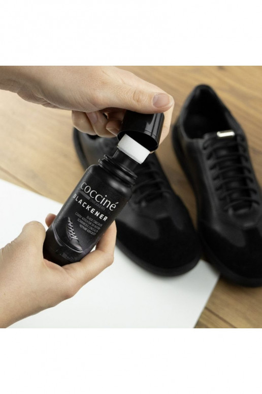COCCINE BLACKENER 75g - juodos spalvos skystasis batų korektorius