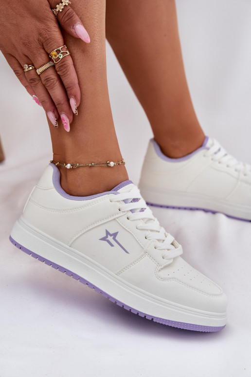  modelio batai  Big Star RR274A245 HI-POLY SYSTEM Baltos-Violetinės spalvos