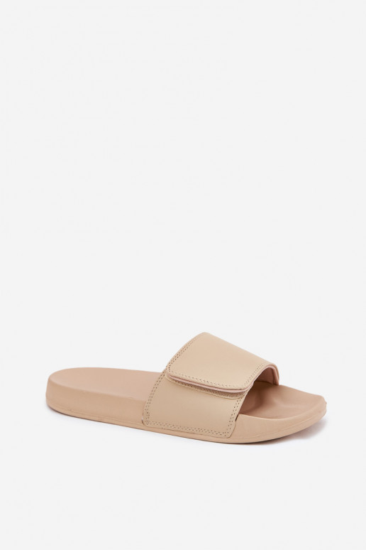  Šlepetės 4FMM00FFLIF031A-83S smėlio spalvos