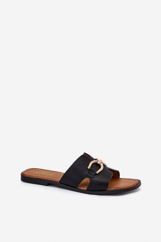 Šlepetės   Detalem Juodos spalvos Amiresna