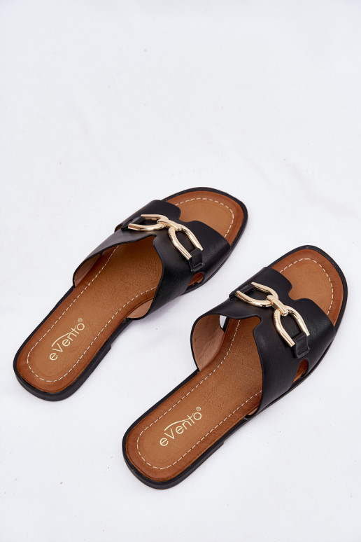 Šlepetės   Detalem Juodos spalvos Amiresna