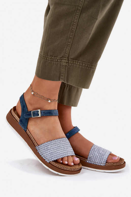 Moteriškos basutės  ku Inblu GS000050 mėlynos spalvos