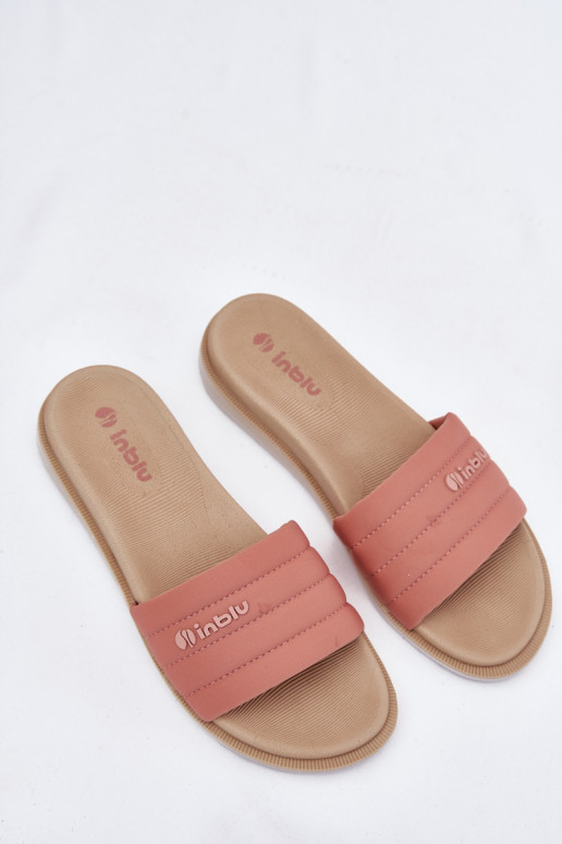 Moteriškos šlepetės Inblu SF000003 rožinės spalvos