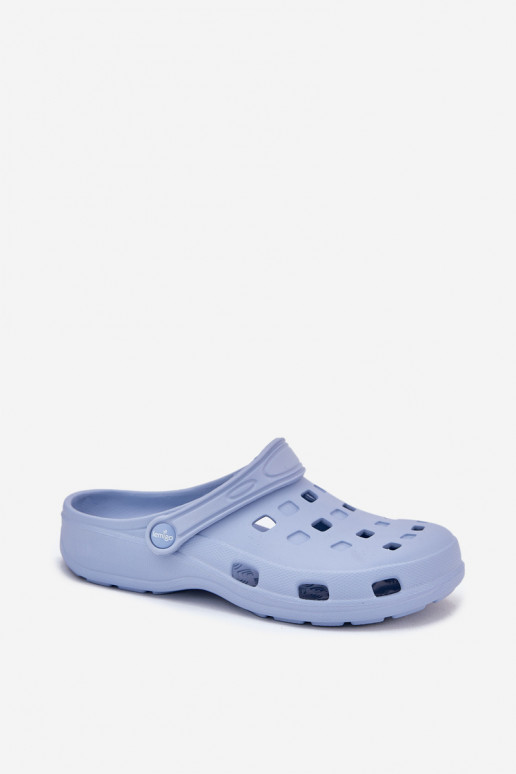 Moteriškos šlepetės  LEMIGO 806 mėlynos spalvos