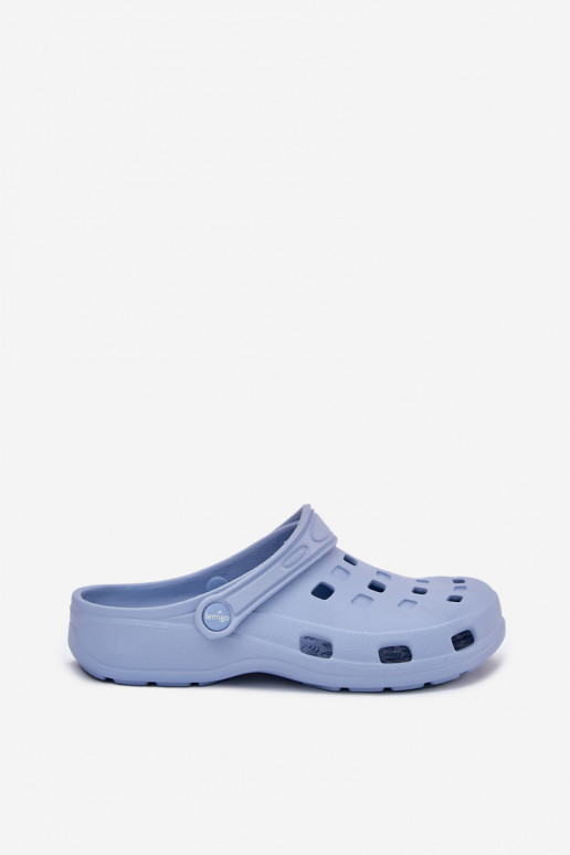 Moteriškos šlepetės  LEMIGO 806 mėlynos spalvos