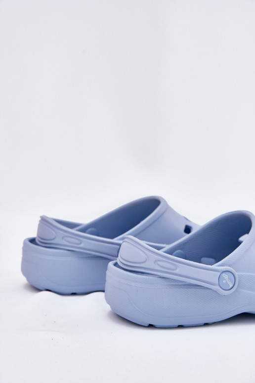 Moteriškos šlepetės  LEMIGO 806 mėlynos spalvos