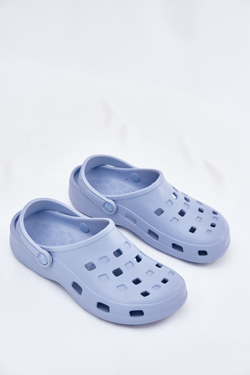 Moteriškos šlepetės  LEMIGO 806 mėlynos spalvos