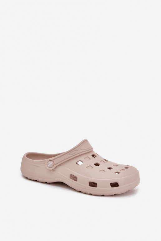 Moteriškos šlepetės  LEMIGO 806 smėlio spalvos