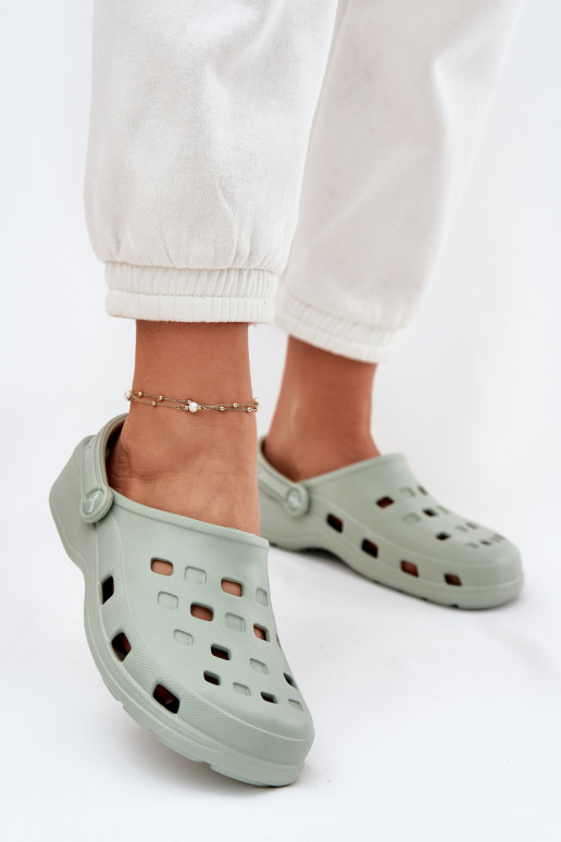 Moteriškos šlepetės  LEMIGO 806 mėtinės spalvos