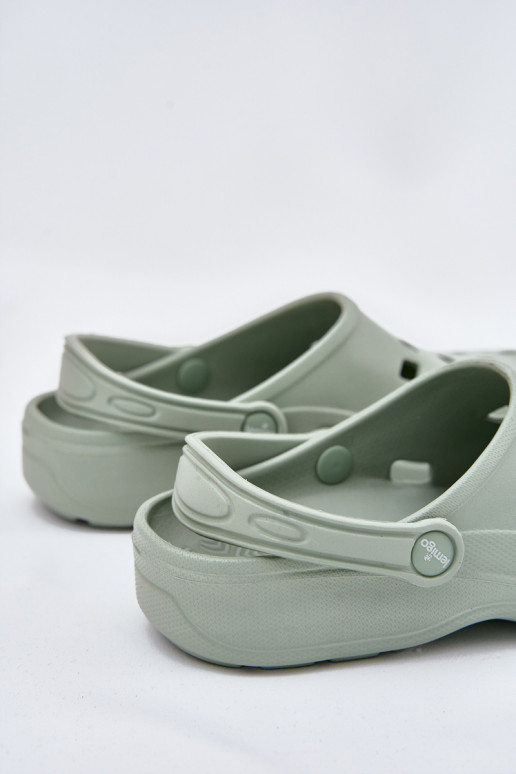 Moteriškos šlepetės  LEMIGO 806 mėtinės spalvos