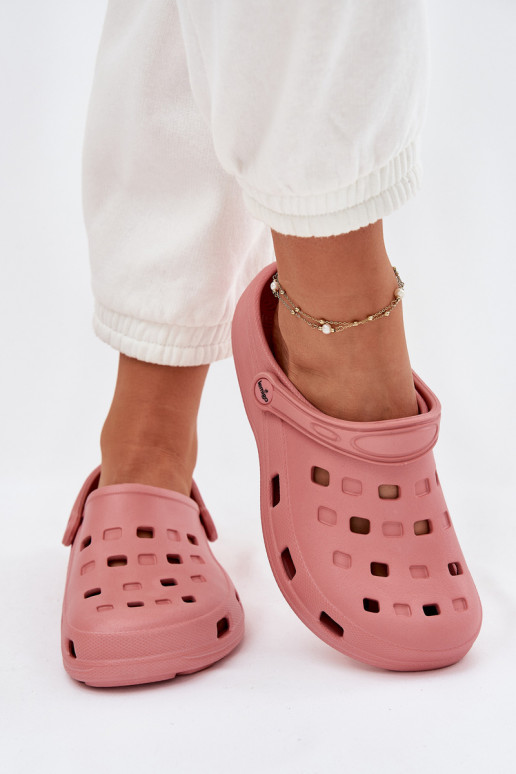 Moteriškos šlepetės  LEMIGO 806 rožinės spalvos