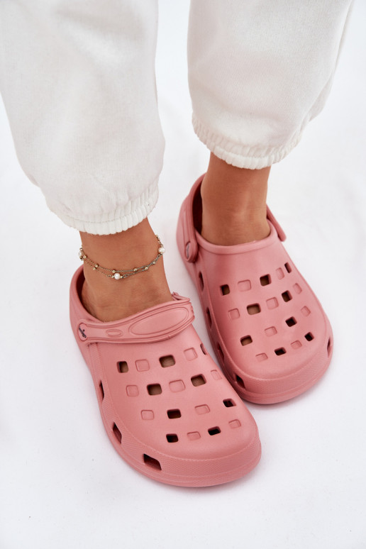 Moteriškos šlepetės  LEMIGO 806 rožinės spalvos