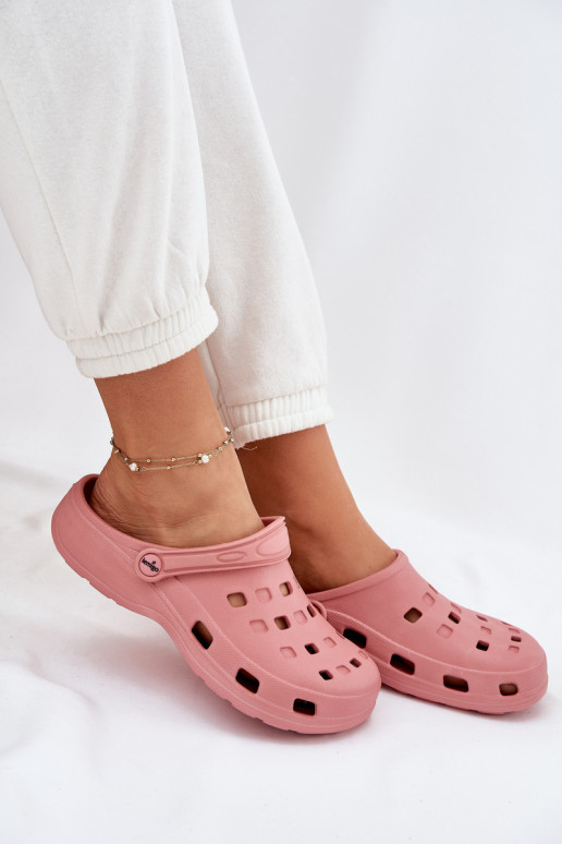 Moteriškos šlepetės  LEMIGO 806 rožinės spalvos