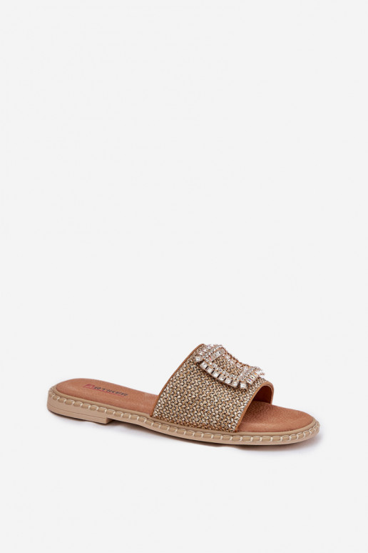 Šlepetės    Artiker 56C1337 smėlio spalvos