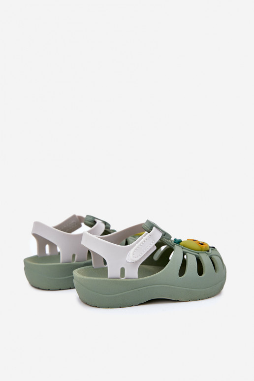 sandalai Vaikiški su lipniais užsegimais Owoce 83615 Ipanema Summer XIV Baby žalios spalvos sandalai Vaikiški su lipniais užsegimais Owoce 83615 Ipanema Summer XIV Baby žalios spalvos