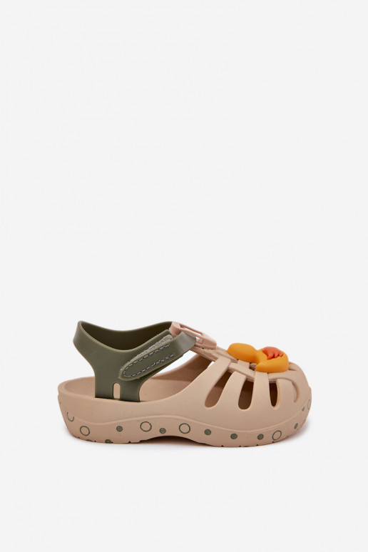 sandalai Vaikiški su lipniais užsegimais 83619 Ipanema Summer XV Baby smėlio spalvos sandalai Vaikiški su lipniais užsegimais 83619 Ipanema Summer XV Baby smėlio spalvos