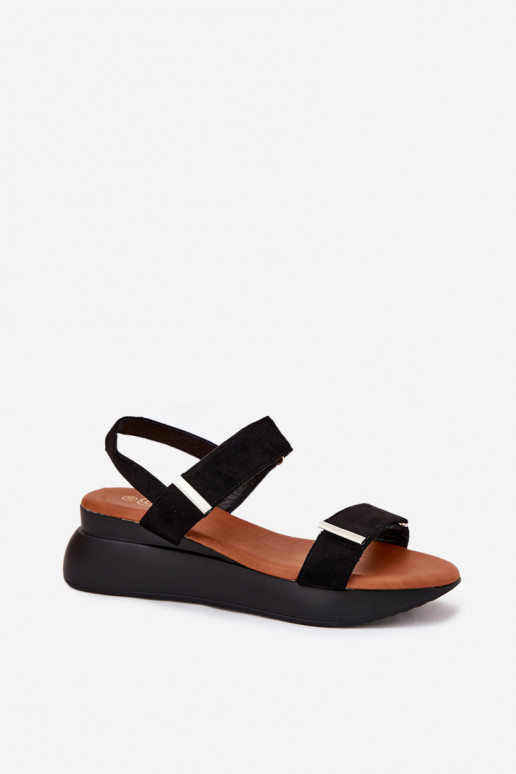 Moteriškos basutės  Juodos spalvos Monera