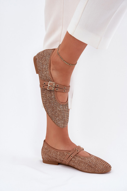 Balerinos  I Paskami chaki spalvos Partheda