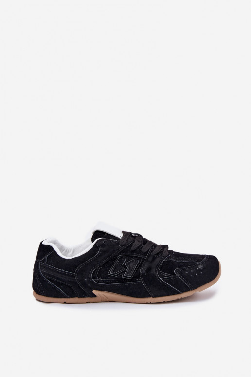 sportiniai bateliai  Z iš eko zomšosu Juodos spalvos Dorella