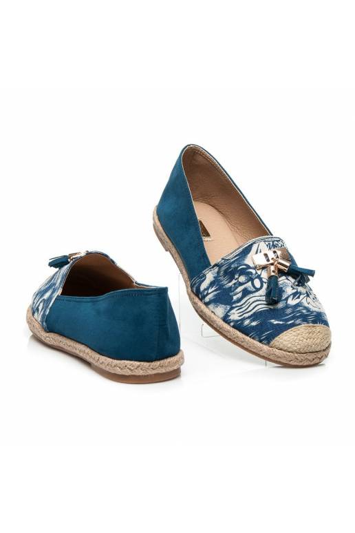 Espadrilės "Jeans Blue Suede" BL22-520BL